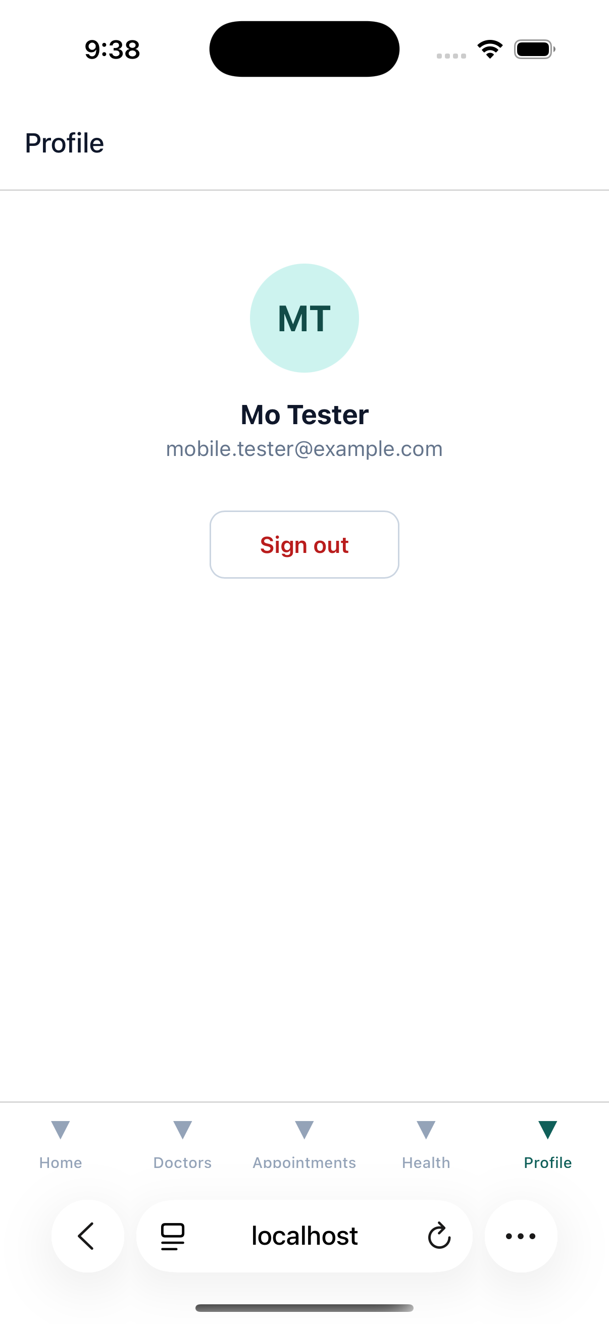 Mobile profile